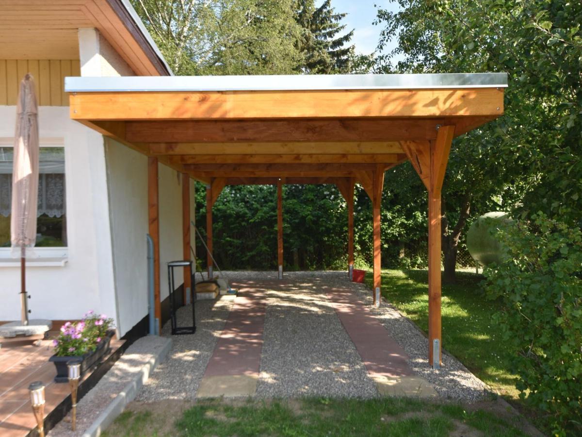 Bungalow In Boiensdorf With Fenced Terrace Bagian luar foto